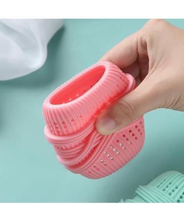 Washing Machine Laundry Ball New Fabric Softener Ball Dispenser for Washer Reusable Lint Remover Eco-Friendly All Natural Detergent Alternative for Washing All Kinds of Clothes (6PCS) - Buy Online on SooperMarket.com