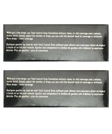 NYX Total Control Drop Foundation Beige TCDF11 - Pack of 2 | Buy Online - Buy Online on SooperMarket.com