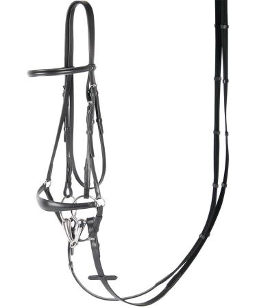 Harry's Horse Bridle Bronze Low noseband Size:Pony