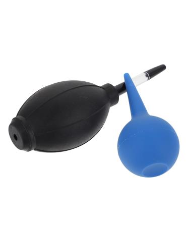 FOMIYES Ear Cleaning Tool 2Pcs Ear Washing Squeeze Bulbs Suction Syringe Balls Ear Cleaners Handheld Ear Cleaning Bulb for Adults (Assorted Color) Ear Cleaner