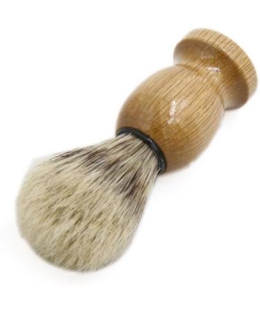 Ruilogod 10.5cm Face Shaving Brush for Men - Wooden Handle Bristle Cleaner | International Shipping Available - Buy Online on SooperMarket.com