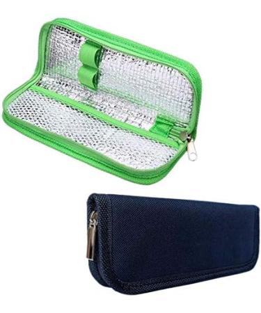 RETYLY Insulin Travel Case Diabetic Medication Organizer Bag Navy Blue - Buy Online on SooperMarket.com