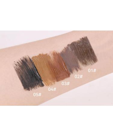 Tinted Brow Gel Brow Wax Vegan Waterproof Brow Wax (Khaki brown) - Buy Online on SooperMarket.com