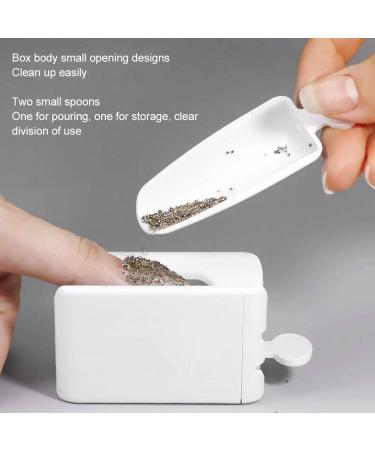 Nail Powder Recycling Box | Dipping Powder & Glitter Storage Tray for Easy Cleanup - Buy Online on SooperMarket.com