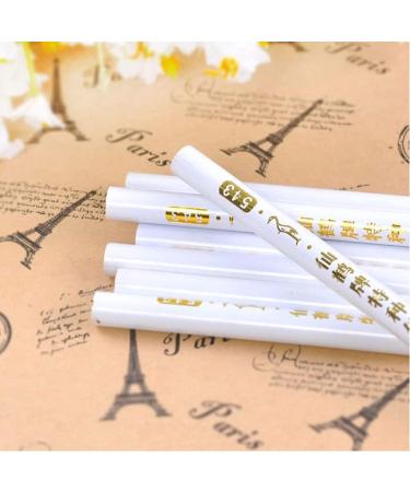 20pcs Wax Pencil for Rhinestones Nail Tools Rhinestones Picker Pencil Crayons Pencils Nail Rhinestones Nail Art Tools Nail Point Pen Dotting Pen Wooden White Manicure Dot Pen - Buy Online on SooperMarket.com