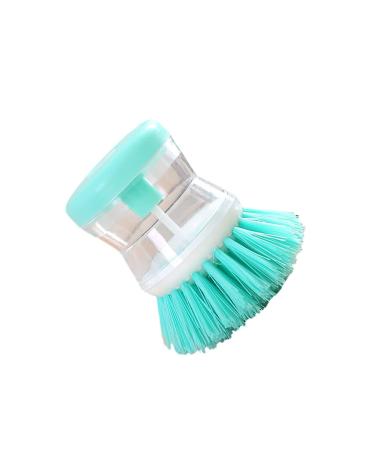 FIOERDTUIE Cookware Brush Replacement Detachable Soft Hair Ergonomic Cooking Pan Pot Dish Plate Cleaning Brushes Tool Accessories Green