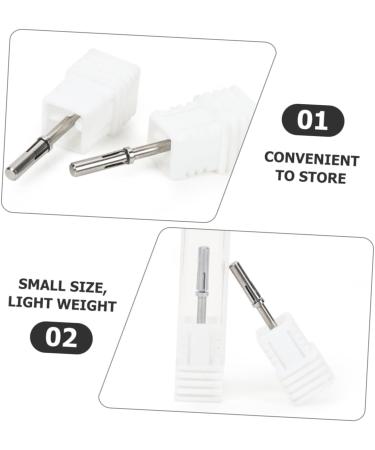 FOMIYES Nail Shank for Women Drill Shank for Nails Manicure Art Drill Shank Drill Shank Replacement for Acrylic Women Manicure Supplies Tungsten Steel Small Women's Nail Drill - Buy Online on SooperMarket.com