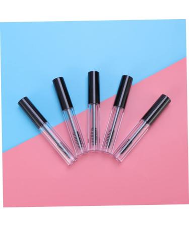 FOYTOKI 10 Pcs Eyelash Cream Bottle Storing Eyelash Cream Empty Mascara Tube Black Lid Empty Tube Funnel - Buy Online on SooperMarket.com