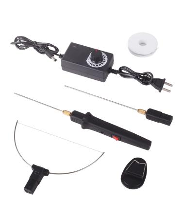 Genround Hot Wire Foam Cutter  Foam Cutter with Temperature Controller Electric Cutting Machine Hot Wire Foam Cutter Foam Cutting Pen Foam Cutting Tools for Polyethylene EVA Foam Carving DIY Crafts