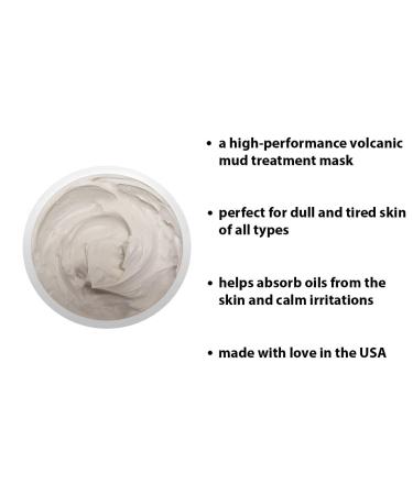 Raya Volcanic Mud Masque | Deep Pore Facial Treatment for Dull Skin | Clear & Decongest Pores Shop Internationally - Buy Online on SooperMarket.com