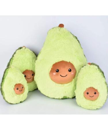 RAINBEAN Avocado Plush Toy Mini Cute Pillow 15.74 Inches - Soft Fruit Stuffed Cushion Doll for Bedroom Decor - Perfect Gift for Kids, Friends, Boys, Girls - Christmas/Birthday/Valentine - Buy Online on SooperMarket.com