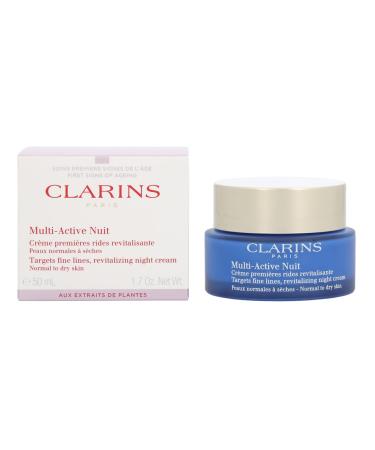 CLARINS Multi-Active Night Cream - Normal to Dry Skin 50 ml (Pack of 1)