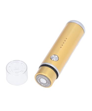 Mini USB Shaver Hypoallergenic Electric Shaver for Men (Gold)