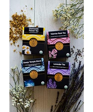Buddha Teas Organic Lavender Tea - USDA & OU Kosher, 18 Bleach-Free Bags - Buy Online on SooperMarket.com