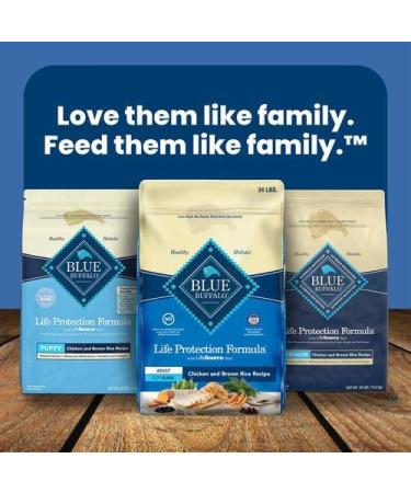 Blue Life Protection Formula Natural Dry Dog Food Adult Chicken & Brown Rice 6.8kg Medium Bag Chicken & Brown Rice - Buy Online on SooperMarket.com