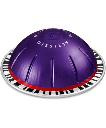Nespresso Vertuo Altissio Decaffeinato Dark Roast Espresso Capsules 30 Count