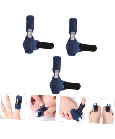 3pcs Healeved Toe Strap Set for Finger and Toe Support - Thumb Splint, Hammer Toe Splint, Trigger Finger Support - Straighteners and Sprain Strap Included - Buy Online on SooperMarket.com