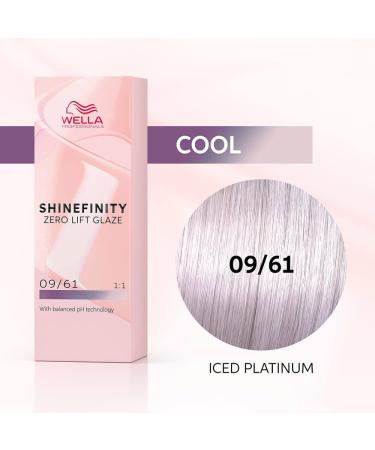 Buy Wella Professionals Shinefinity 09/61 Cool Iced Platinum & Glaze Activator Brush Bowl 2% - 60ml + 1000ml Pack | International Shipping Available - Buy Online on SooperMarket.com