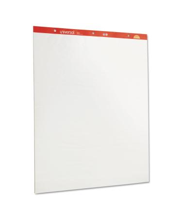 Universal 35600 Recycled Easel Pads, Unruled, 27 x 34, White, 50 Sheet 2/Carton