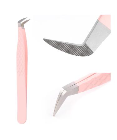 Eyelash Extensions Tweezers For Volume Lashes Easy to Make Fans Eyelashes Extensions Supplies Lash Extension Tweezers by FADVAN Boot volume tweezers