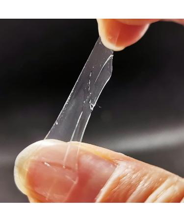 Adhesive Nail Tabs Double Sided Manicure Stickers Waterproof Clear Jelly Gel Tape 10 Sheets 120PCS Adhesive Nail tabs - Buy Online on SooperMarket.com