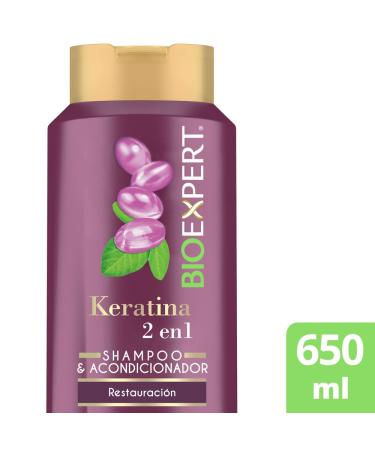 Buy 2 in 1 Shampoo and Conditioner - Keratina 650ml | Best International Shipping - Buy Online on SooperMarket.com