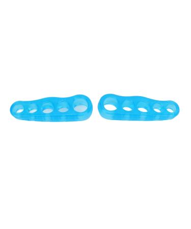 Toes Spacer Corrector Pain Relief Toe Separator Flexible Multipurpose Reusable for Bunion for Hammertoes(L)