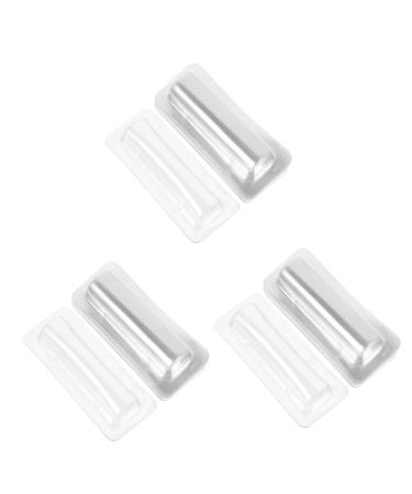 NOLITOY 72 Pcs Transparent Lipstick Clip Portable Lip Balm Pouches Plastic Cards Domes Lip Balm Pouches Clear Lip Balm Pouches for Display Card Clear Lip Balm Money Holders Lip Balm Holder As Shownx3pcs 9.50X4.00X2.50CMx3pcs
