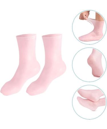 Fomiyes Moisturizing Socks - Spa Quality Foot Care for Cracked Heels | Beach & Wellness Socks for Men & Women | Elastic Comfort 20x10 cm - Buy Online on SooperMarket.com