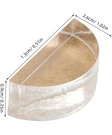 HAPINARY Eye Shadow Plate Makeup Repair Tools Blush Press Stamp Blusher Pressing Stamp Tamper Acrylic - Buy Online on SooperMarket.com