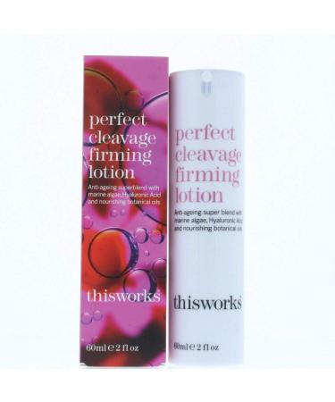 This Works Perfect Cleavage Firming Lotion - Anti-Ageing Moisturizer for Neck & D colletage - Skin Tightening Cream with Vitamin C, Algae & Larch Extract - 60ml - Buy Online on SooperMarket.com