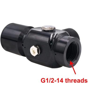 Vavoger Mini Sef Paintball Co2 Pressure Regulator - 1500psi Input, 0-130psi Output - Buy Online on SooperMarket.com
