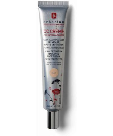 Erborian Korean CC Cream Skin Perfector SPF25 - Clair 45 ml & CC Cream with Centella Asiatica Lightweight Skin Perfector Tinted Moisturiser and Brightening Face Cream - 15ml - Buy Online on SooperMarket.com