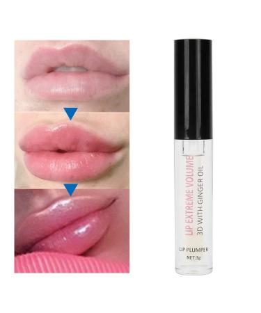 Lip Plumper Gloss - Deep Moisturizing Balm Serum for Enhanced Elasticity & Fine Line Reduction | Hydrating Lip Care - Buy Online on SooperMarket.com