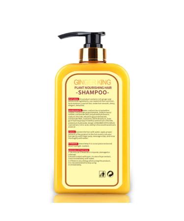 500ml Ginger Hair Regrowth Shampoo for Thickening & Anti-Hair Loss - 2 Pack - Buy Online on SooperMarket.com
