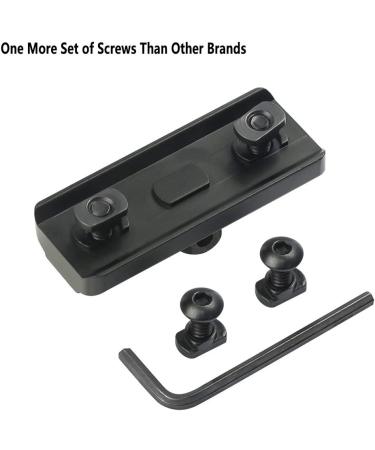 Xaegistac MLOK Bipod Adapter Mount - MLOK Sling Stud - 4 T-Nuts, 4 Screws, 1 Wrench - Buy Online on SooperMarket.com