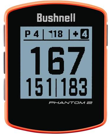 Bushnell Phantom 2 (Neon Orange) GPS Golf Handheld Power Bundle - 2021 Model | PlayBetter Portable Charger | Distance Rangefinder Device | Built-in Magnetic Mount | 38,000+ Courses | Accurate Distances - Buy Online on SooperMarket.com