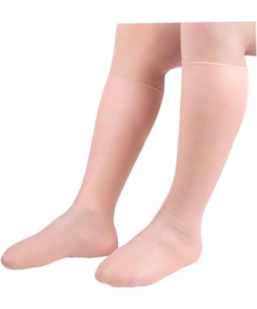 minkissy 2 Pairs Exfoliating Moisturizing Socks Girls High Heels Women s Socks Skin-friendly Care Socks Cracked Feet Moisturizing Socks Girls Moisturizing Sock Long Moisturizing Sock Sebs - Buy Online on SooperMarket.com