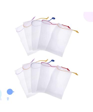 Cleansing Foaming Nets 20pcs Native Face Wash Soap Saver Pouch Soap Mesh Holder Bubble Net Handmade Soap Bath Soap Cleasing Milk Grid Natural Soap Mesh Bag Soap Mesh Pouch - Buy Online on SooperMarket.com