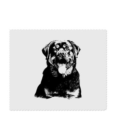 2 x Rottweiler microfiber glasses cloths (LC00024026)