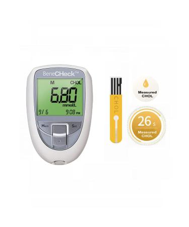 10 pcs CHOL Cholesterol Test Strips for BKM13-1 Multif-Monitoring Cholesterol Test Meter - Buy Online on SooperMarket.com