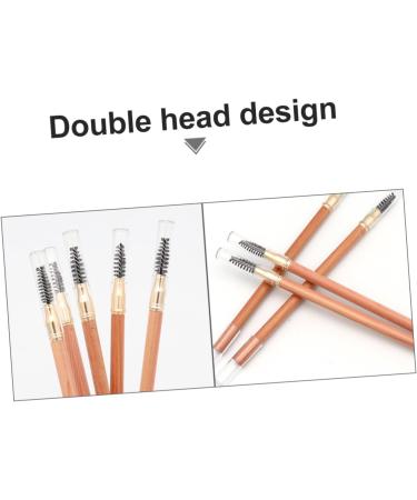 CANIGHT 2pcs Double Ended Eyebrow Pencil with Brush Women Brow Pencil Dark Brown Eyebrow Pencils Wood - Buy Online on SooperMarket.com