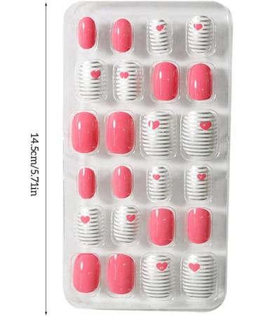 Dajidafu 1 Set Children Nails Medium Length Files Square Style Matte Solid Color Art Decals Beauty Tool Salon Supplies Puerile Six - Buy Online on SooperMarket.com
