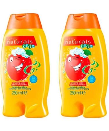 Avon Kids Amazing Apple Shampoo & Conditioner | Pack of 2 - Buy Online on SooperMarket.com
