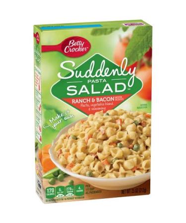Betty Crocker Suddenly Salad Pasta Kit Ranch & Bacon (Pack of 8)