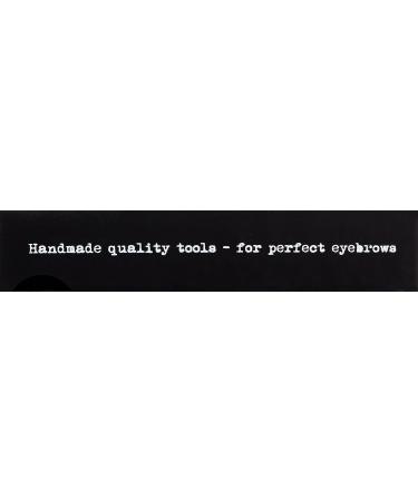 The BrowGal Professional Hand-Made Slant Tweezer - Ideal for Eyebrows, Facial Hair, Ingrown Hair & Blackhead Removal - Portable Anti-Rust Tool, 3.9 Inches, Black - Buy Online on SooperMarket.com