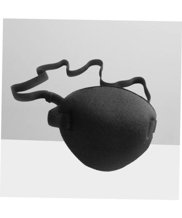 BCOATH 2pcs Lazy Eye Cover Eyepatch Pirate Eye Cover Adult Amblyopia Patches Pirate Cosplay Props Black - Buy Online on SooperMarket.com