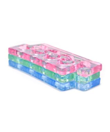 Rolabling Soft Silicone Toe Separators for Pedicure - Pink - Buy Online on SooperMarket.com