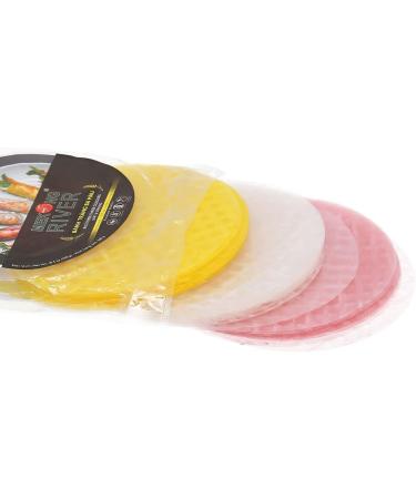 Lyan Mekong River Rice Paper Three Colours 16cm 300g - Buy Online on SooperMarket.com