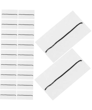 Healeved 2 Boxes Self Adhesive Lash Strips Eye Lash Adhesive Strips Strip Lash Glue Lash Strips to Lashes Stick on Eyeliner Strips Self-Adhesive Strips Lash Tape Eyelash Adhesive Strip Black